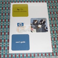 HP 12C Calculator Users Guide Manual HP OEM New  